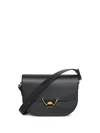 Coccinelle Dew Small Black Bag In Black