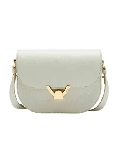 Coccinelle Dew Small Shoulder Bag In Gray