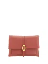 Coccinelle Dorian Shoulder Bag In Burgundy