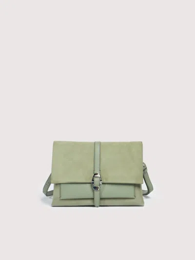 Coccinelle Dorian Suede Small In Green