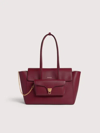 Coccinelle Double Beat Medium In Red