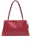 Coccinelle 'dulce' Shoulder Bag In Red Leather In Red