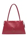 Coccinelle 'dulce' Shoulder Bag In Red Leather In Red