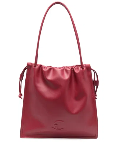 Coccinelle Dulse Large Sangria Handbag In Red