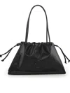 Coccinelle Dulse Medium Leather Bag In Black