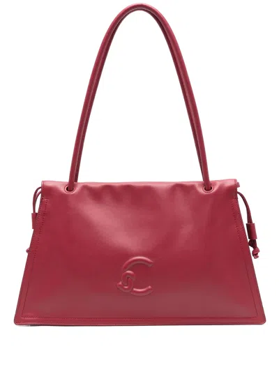 Coccinelle Dulse Medium Sangria Handbag