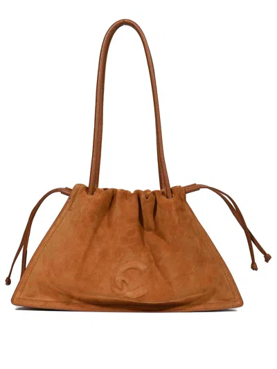 Coccinelle Dulse Medium Shoulder Bag In Brown