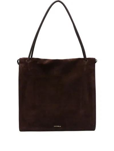 Coccinelle Dulse Shoulder Bag In Brown