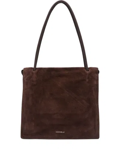 Coccinelle Dulse Shoulder Bag In Brown