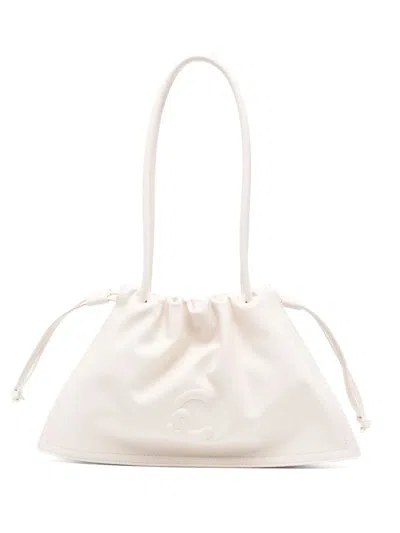 Coccinelle Dulse Shoulder Bag In Blanco