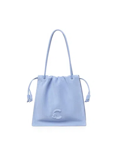 COCCINELLE DULSE SUEDE LARGE SHOULDER BAG