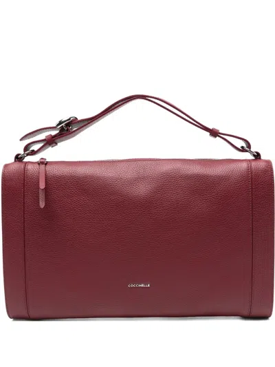 Coccinelle Elinor Shoulder Bag In Red
