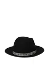 Coccinelle Elise Fedora Hat In Black