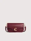 Coccinelle C-me Medium In Burgundy
