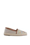 Coccinelle Espadrilles Praia Lencos Embroidery