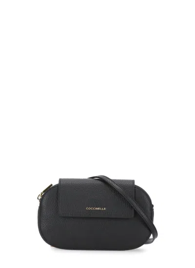 Coccinelle Faint Shoulder Bag In Black