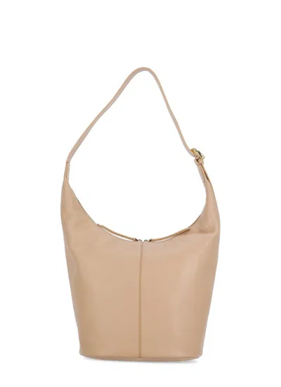 Coccinelle Fernanda Large Shoulder Bag In Neutrals