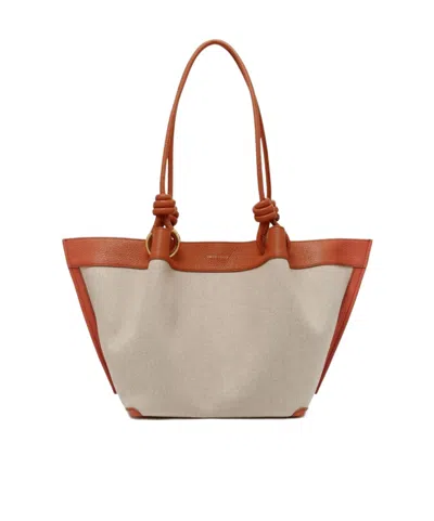 Coccinelle Finn Knot-handle Shoulder Bag In Pattern