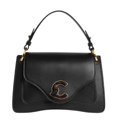 Coccinelle Flap Shoulder Bag In Blue