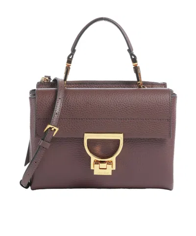 Coccinelle Flap Shoulder Bag In Red