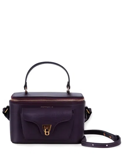 Coccinelle Flap Top-handle Backpack In Purple