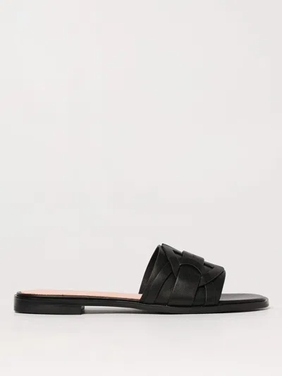 Coccinelle Flat Sandals  Woman Color Black