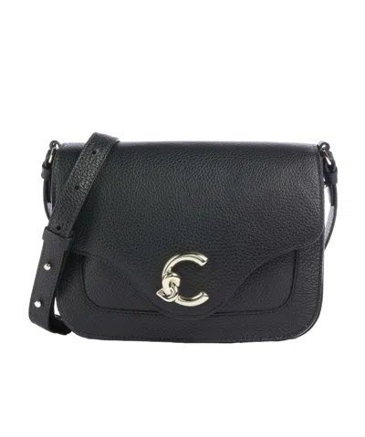 Coccinelle Flip Shoulder Bag In Black