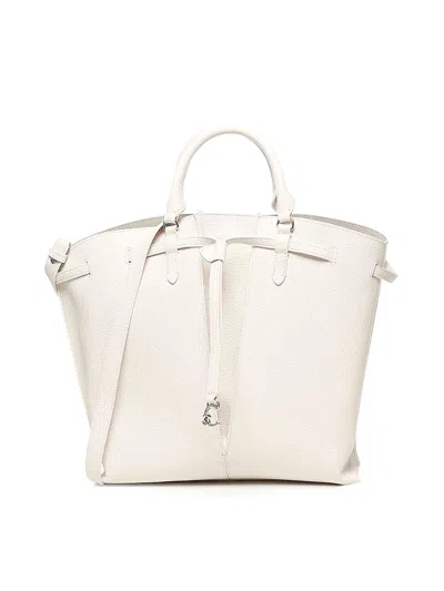 Coccinelle Flores Tote Bag In White