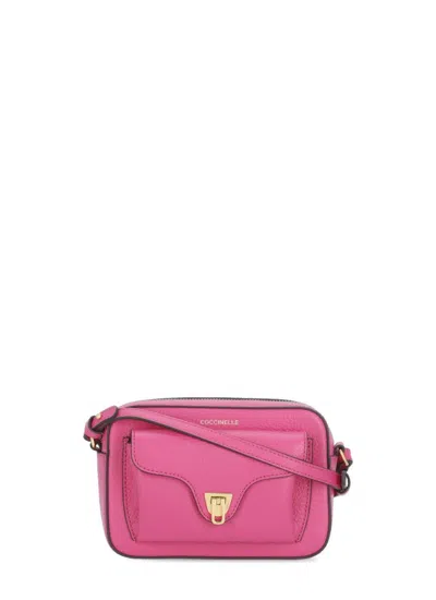 Coccinelle Fuchsia Beat Soft Mini Shoulder Bag