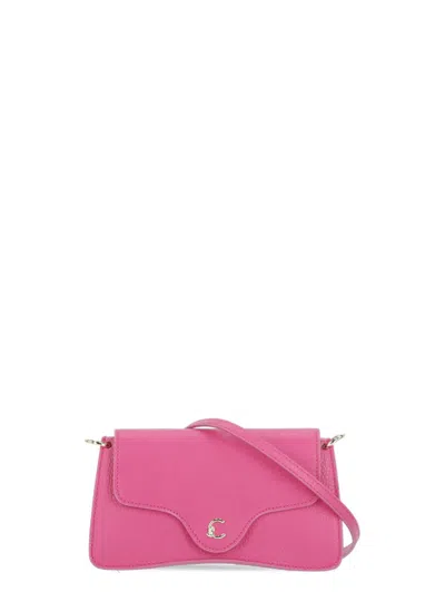 Coccinelle Fuchsia C-me Bag In Purple