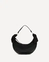 Coccinelle Furoshiki Shoulder Bag Adjustable Strap In Black