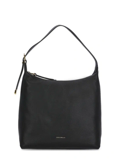 Coccinelle Gleen Medium Bag In Black