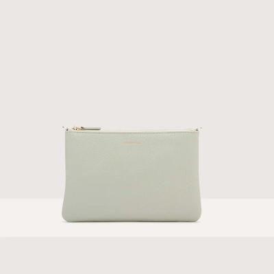 Coccinelle Grained Leather Crossbody Bag Best Crossbody Small In Celadon Green