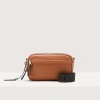 COCCINELLE GRAINED LEATHER CROSSBODY BAG SMART TO GO