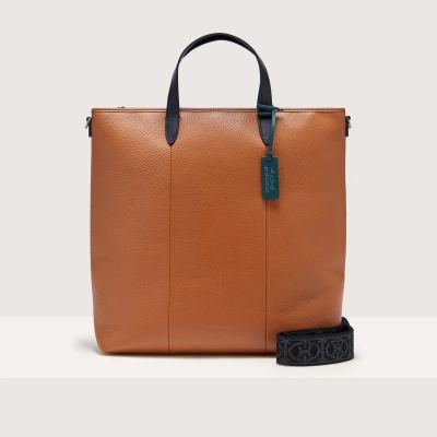 Coccinelle Grained Leather Handbag Smart To Go In Cuir