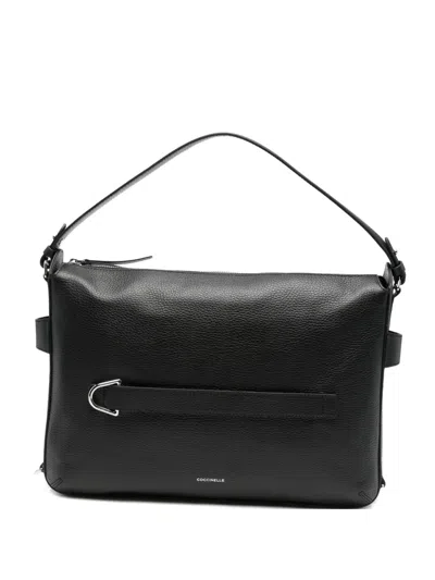 Coccinelle Grainy Leather Tote Bag In Pattern