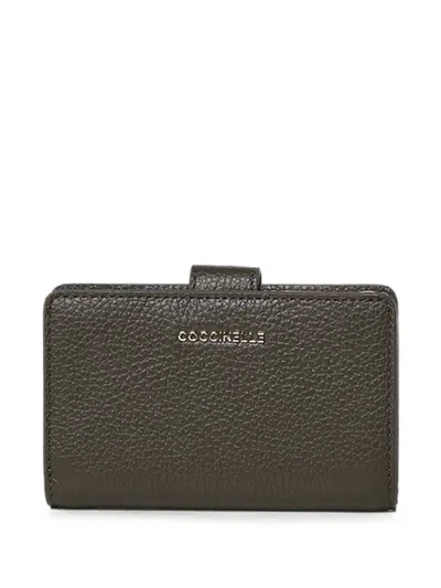 Coccinelle Grainy Wallet In Green