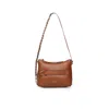 Coccinelle Chain Strap Shoulder Bag In Brown