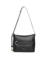 Coccinelle Chain-strap Shoulder Bag In Black