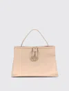 Coccinelle Lisbet Shoulder Bag In Nude