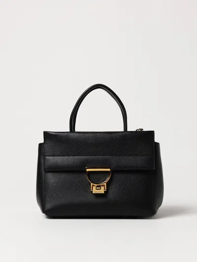 Coccinelle Handbag  Woman Color Black In 黑色