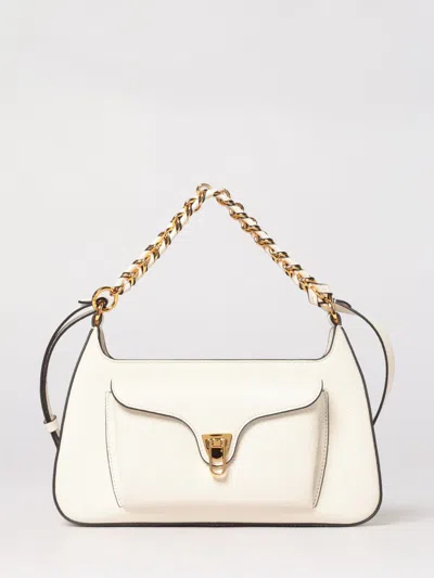 Coccinelle Handbag  Woman Color Pearl In White