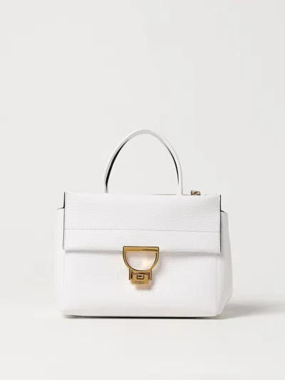 Coccinelle Handbag  Woman Color White In 白色