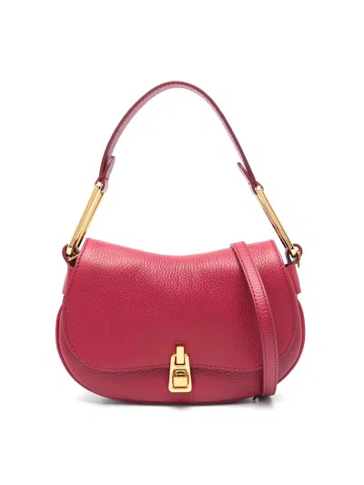 Coccinelle Handbag Grained Leather In Beis