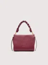 Coccinelle Handbag In Two-sided Leather Boheme Small