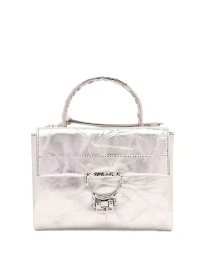 Coccinelle Handbag In Silver