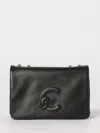 Coccinelle Dulse Mini Leather Bag In Black