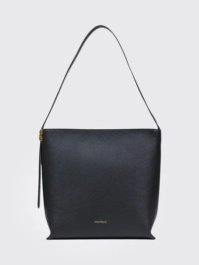 Coccinelle Handbag  Woman Color Black In Gold