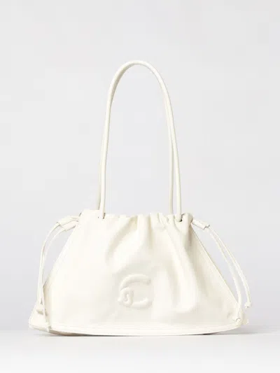 Coccinelle Handbag  Woman Color Pearl In White