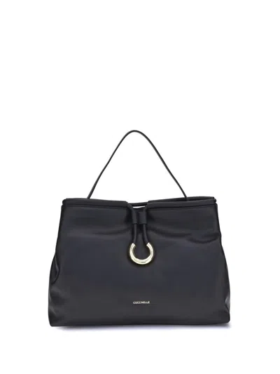 Coccinelle Lisbet Shoulder Bag In Black
